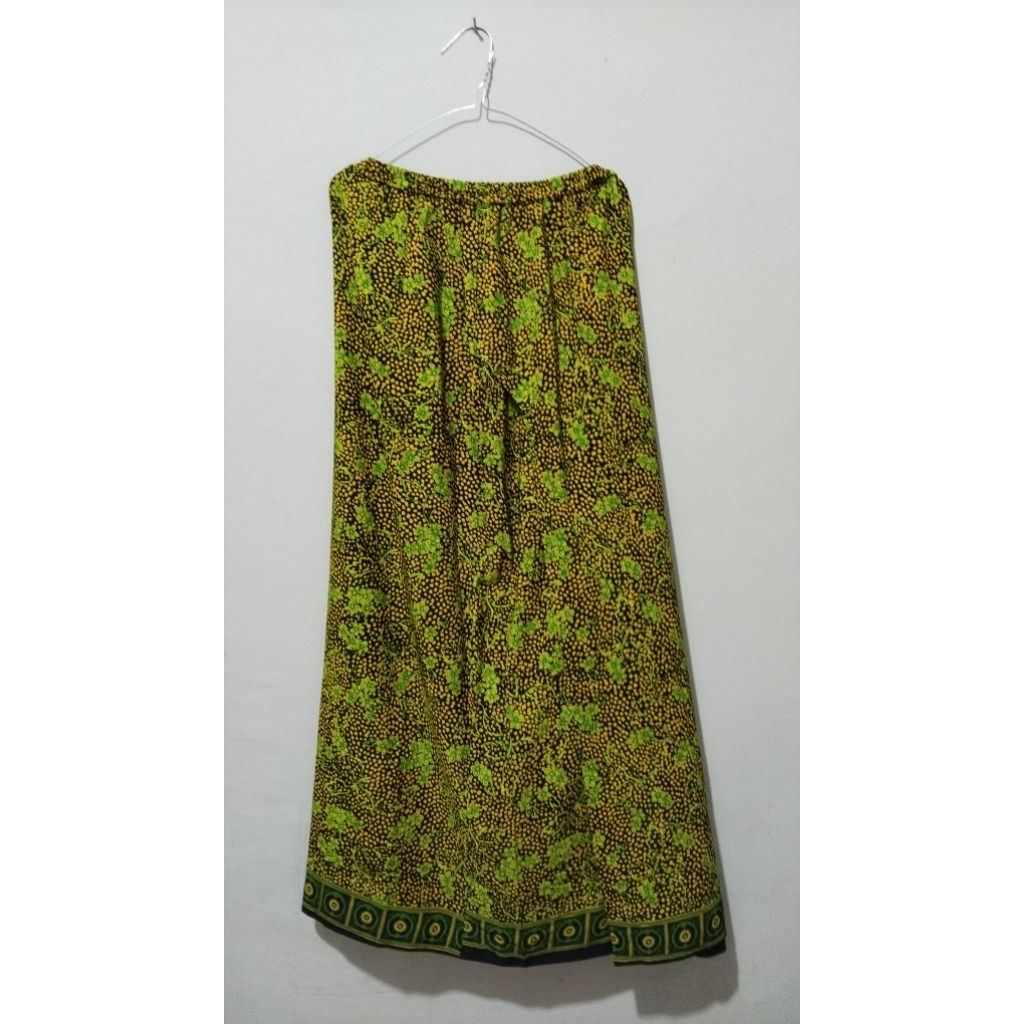 ROK motif bunga PANJANG