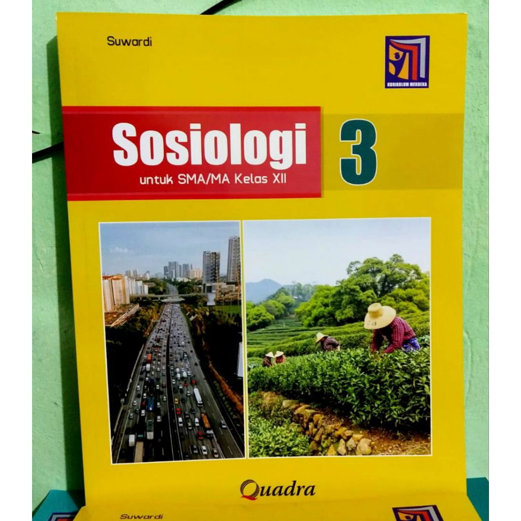 Buku Sosiologi Kelas 12 SMA Kurikulum Merdeka Quadra