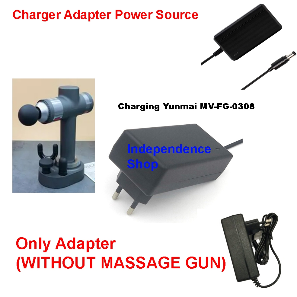 Charger Adaptor Adapter Alat Pijat Elektrik Xiaomi Yunmai MV-FG-0308 Muscle Massage Pistol Gun Pro B