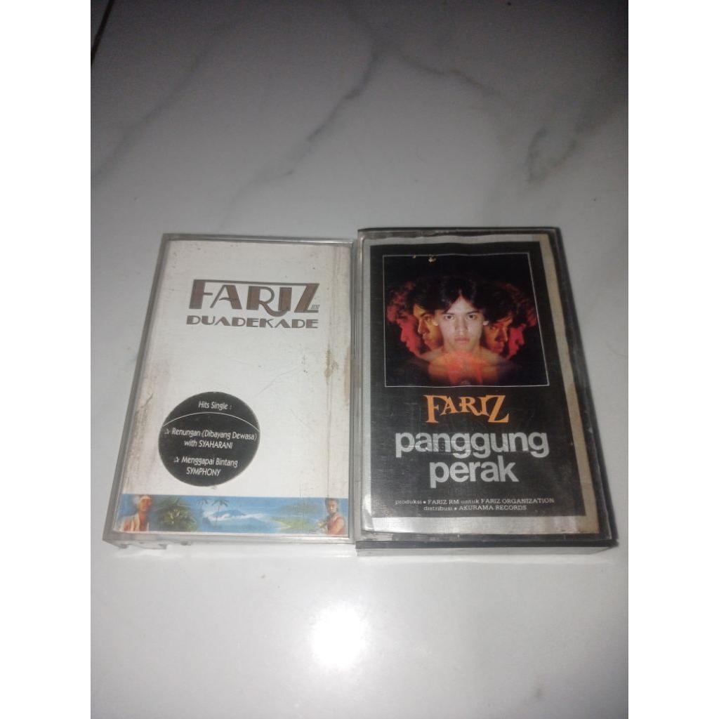 Kaset Pita Fariz Rm Dua dekade & panggung perak sepaket