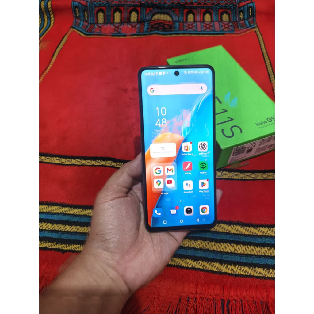 infinix note 11s ram 8gb 128gb fulset lengkap bagus normal garansi resmi hp murah