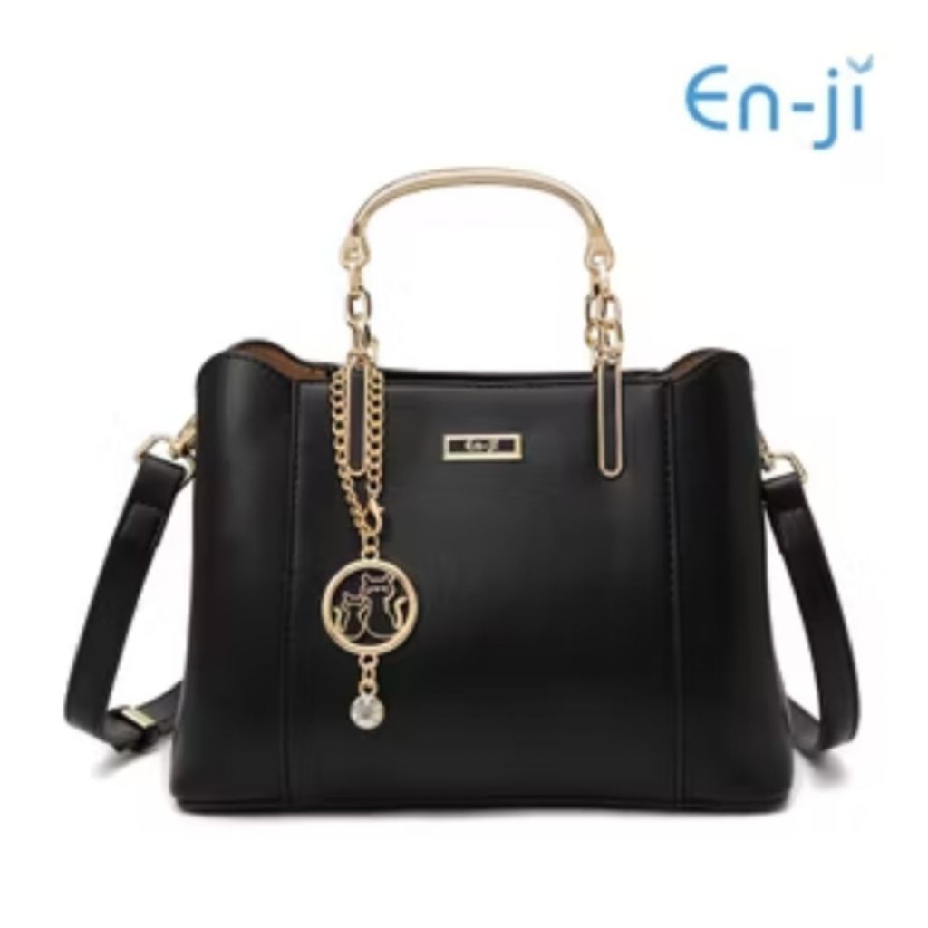 Tas selempang enji hitam