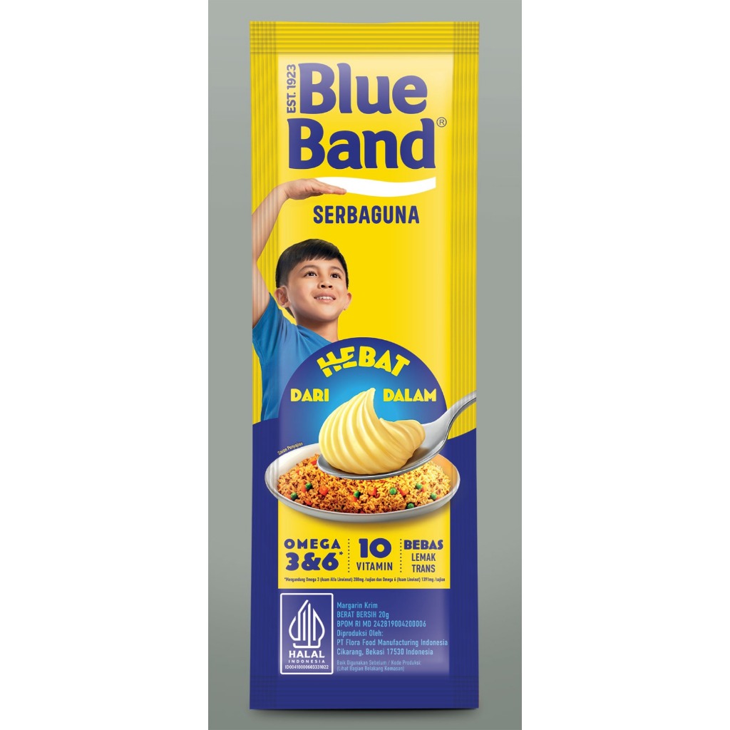 Blue Band Serbaguna Margarine Sachet 20gr isi 10 pcs