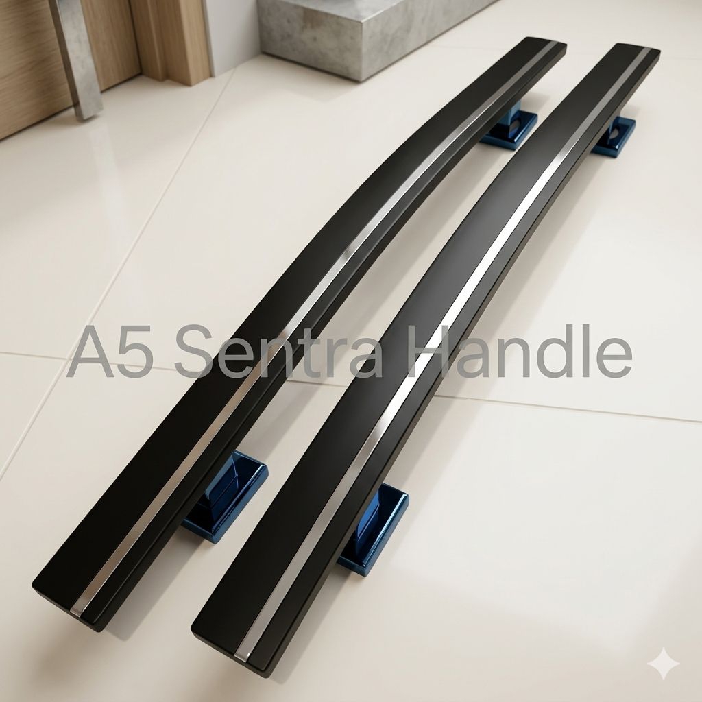 Handle bentuk lengkung/jembatan/sabit#handle pintu minimalis#handle pintu kupu tarung#handle pintu r