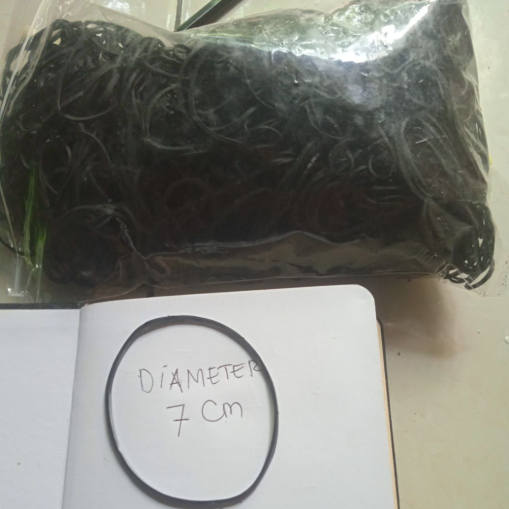 KARET GELANG KOLOR JUMBO 1 kilo