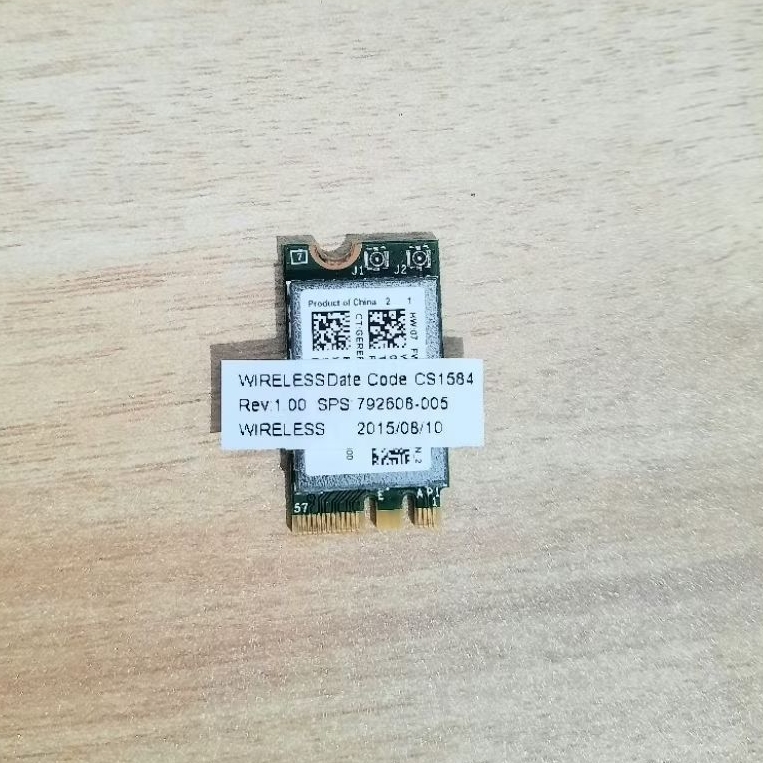 Wificard Hp 14-ac 14-am 14-an 14-af 240 G6 Normal Tested Seken Original [ wifi card second 14ac 14am