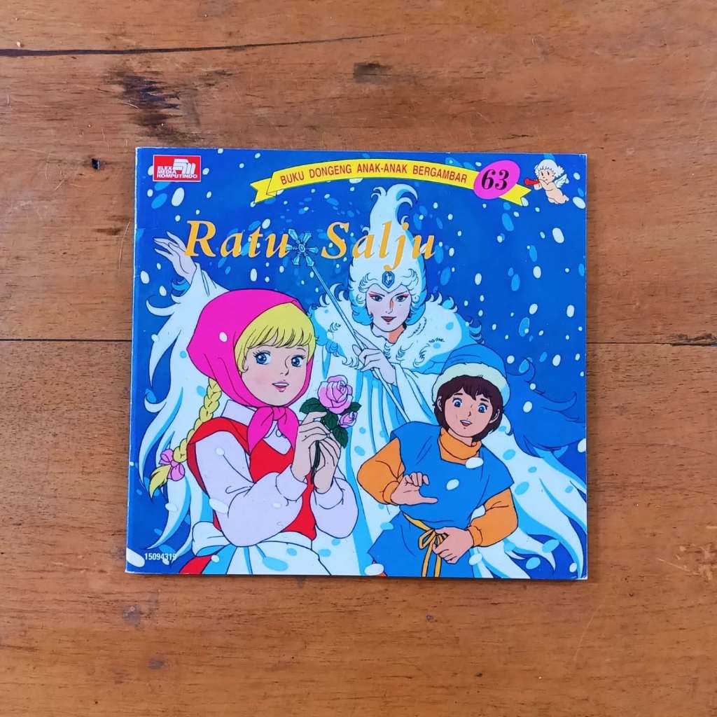 Buku Seri Dongeng Anak-anak Bergambar Shogo Hirata Nomor 63 Ratu Salju Cerita yang Menarik dengan Ko