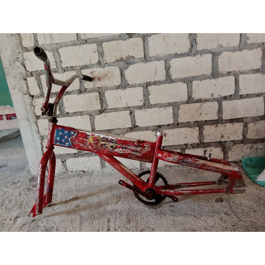 frame bmx wimcycle hot rot, frame murah, frame bmx ukuran 20, frame sepedah murah