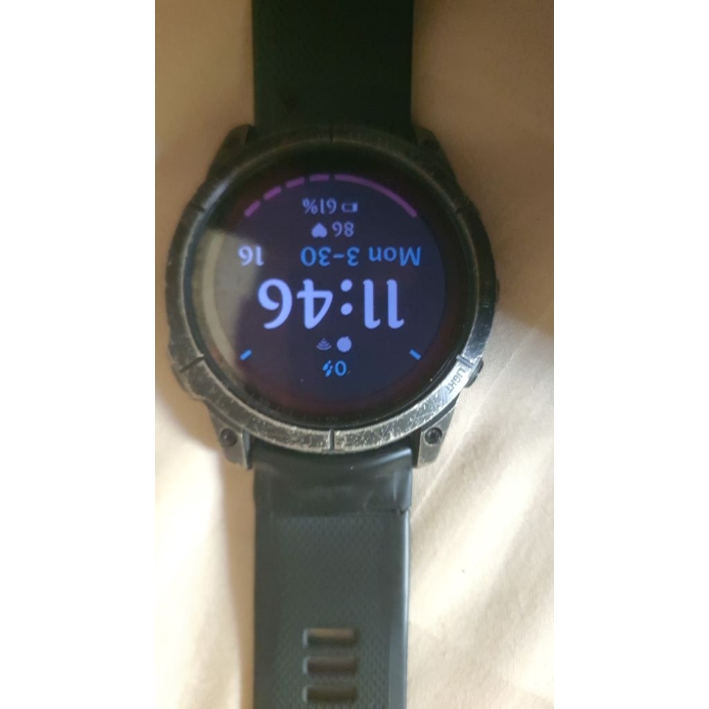 Garmin Fenix 7X sappire sollar