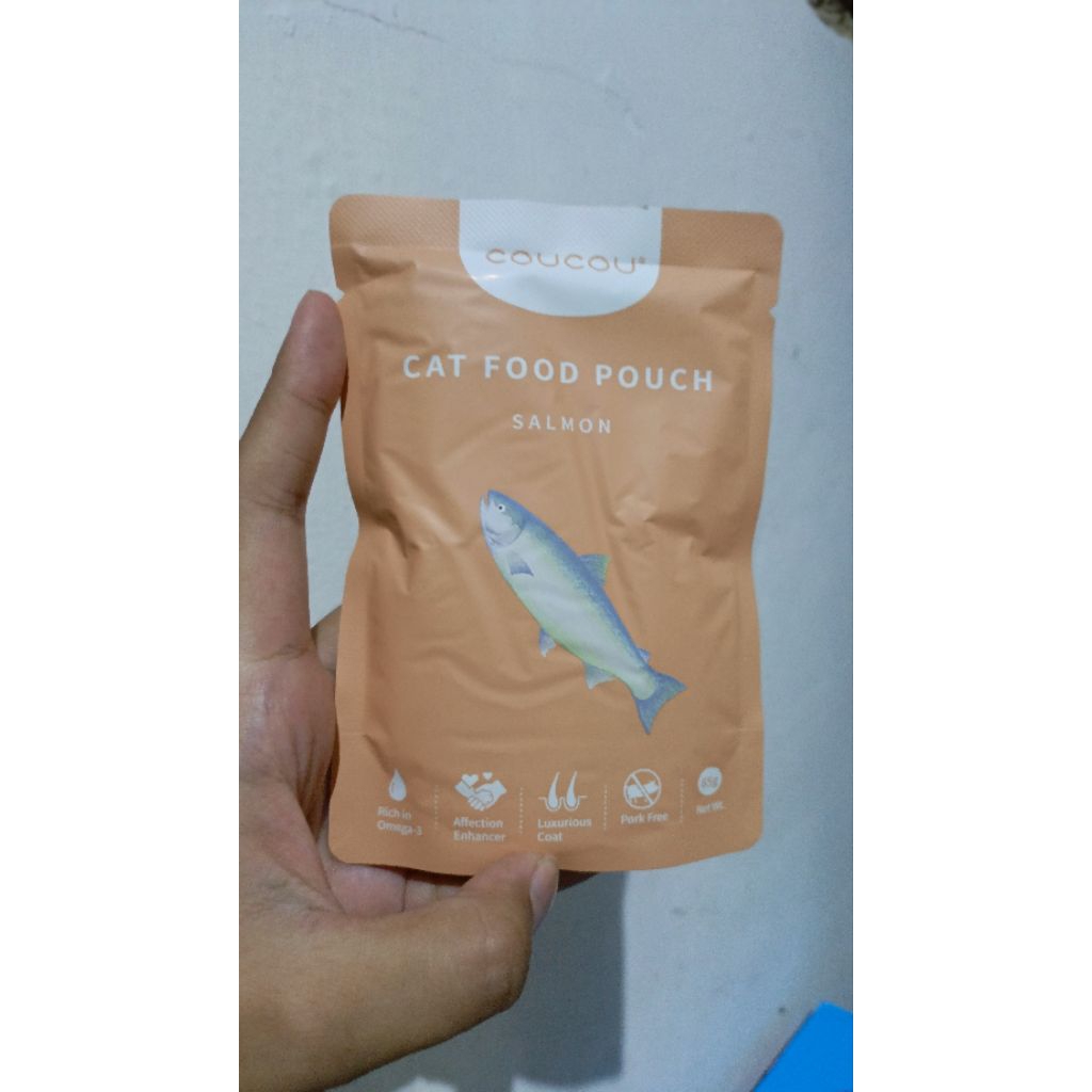 WET FOOD KUCING COUCOU SALMON