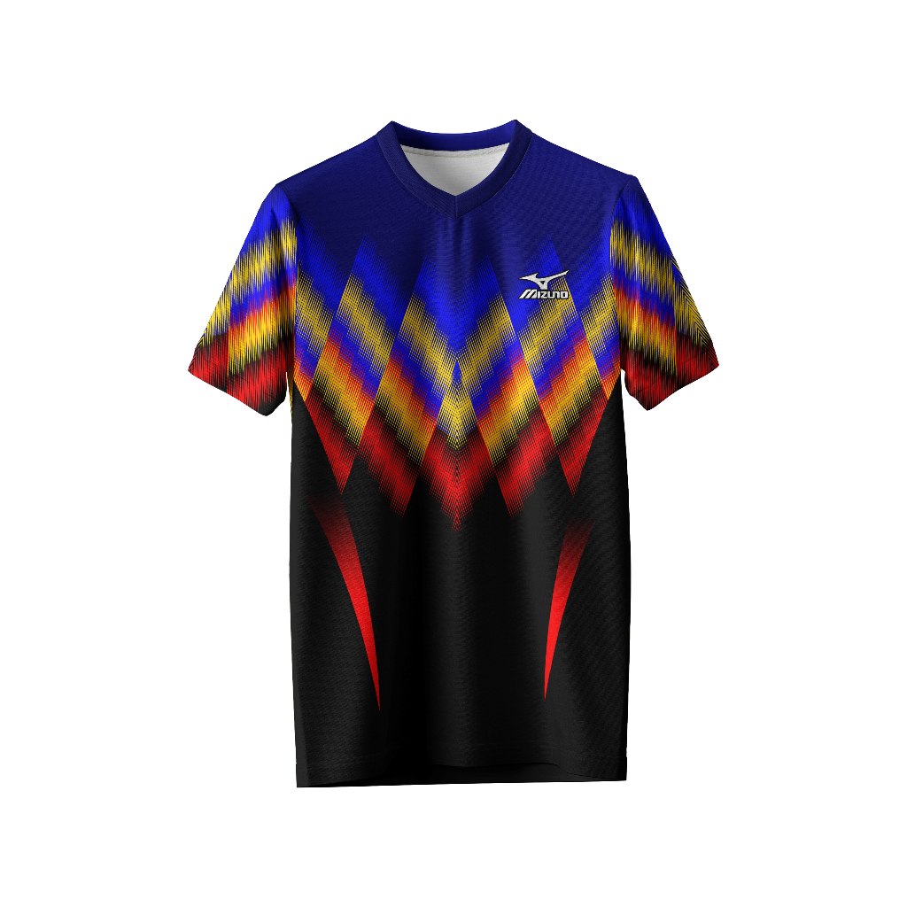 Kaos Jersey Voli Badminton Pria / Jersey Voli Badminton Dry Fit Full Printing
