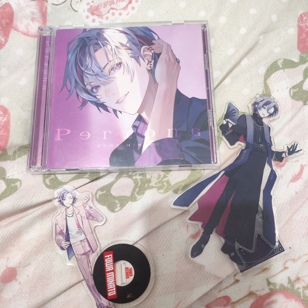 fuwa Minato nijisanji  tarot acrylic stand album persona