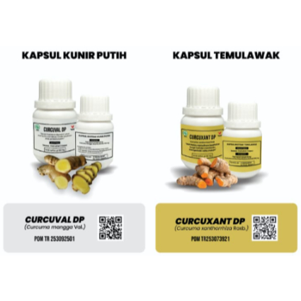 Kapsul Kunir Putih dan Temulawak Prof. Dwiyati, M.P.