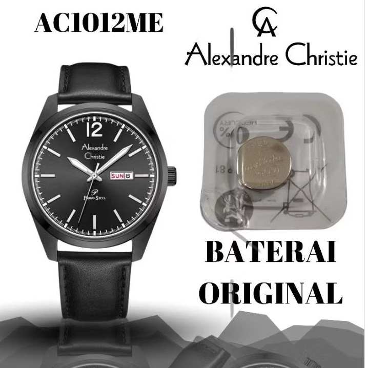 BATERAI JAM ALEXANDRE CHRISTIE ORIGINAL AC1012ME