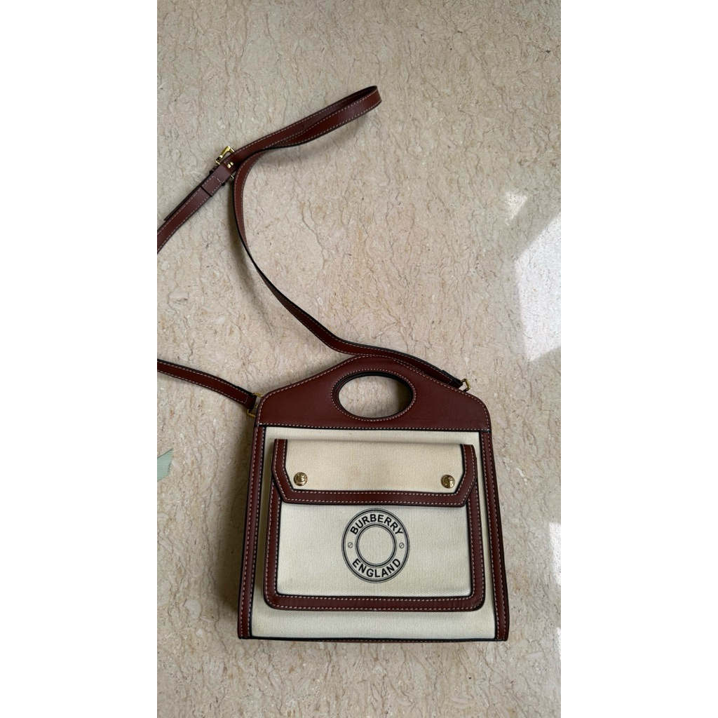 TAS KANVAS WANITA BURB3RRY SECOND