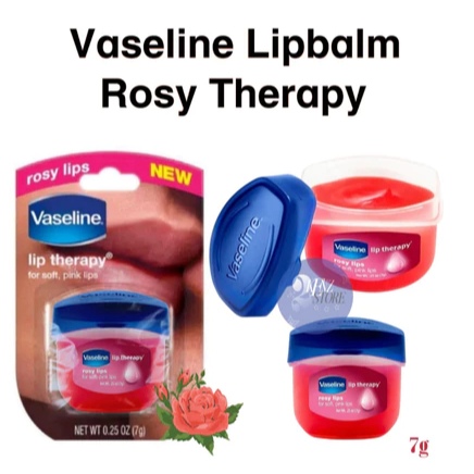 LIP THERAPY VASELINE + VERFONS - BIBIR KERING JADI LEMBUT