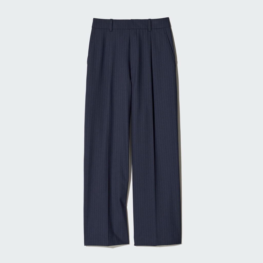 Uniqlo Pleated Wide Trouser Pants | Uniqlo Celana Kulot Lipit Lebar