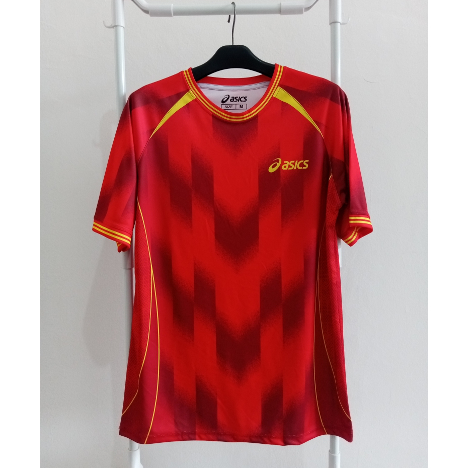 Kaos Voli Badminton Men Asics/Jersey Voli Badminton Men Asics/Celana Voli Badminton Men Asics/Setela