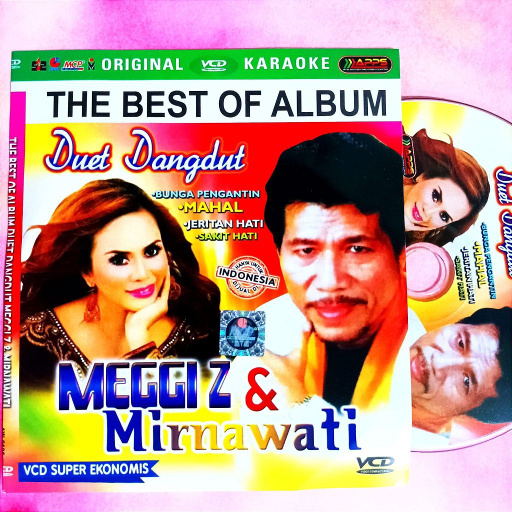 VCD DANGDUT MEGGY Z MIRNAWATI DUET KARAOKE - VCD MUSIK DANGDUT KENANGAN - VCD LAGU DANGDUT JADUL LEN