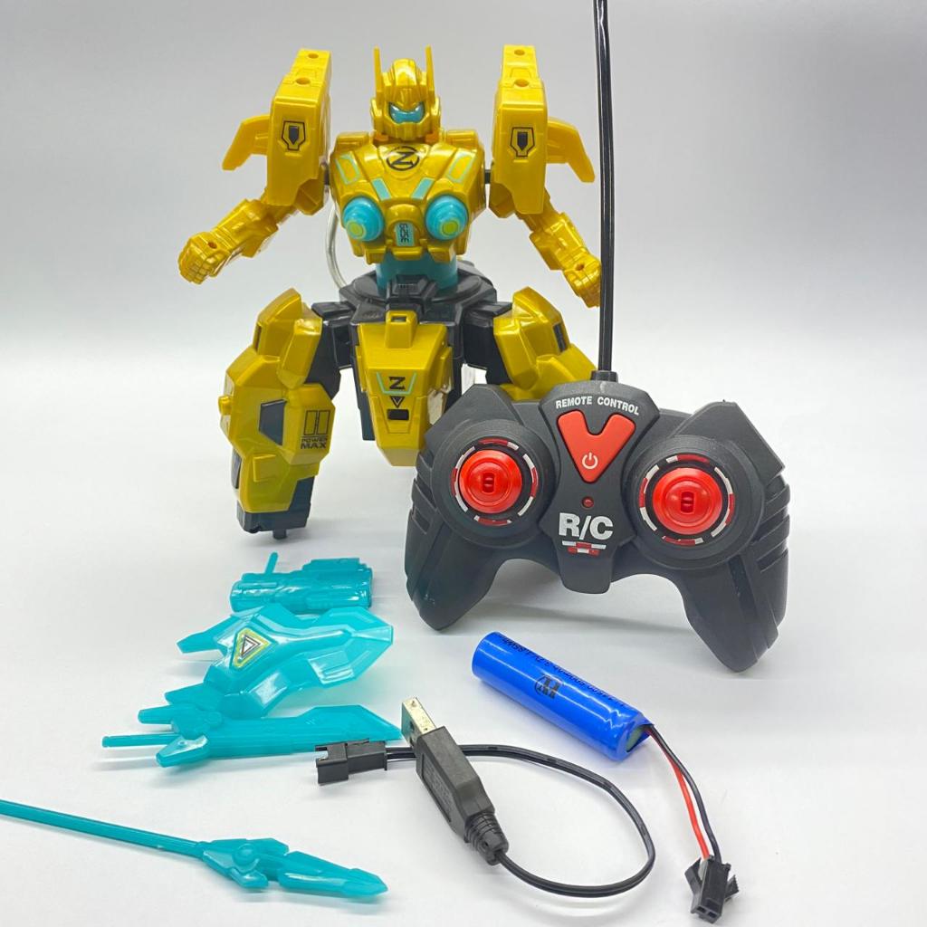 8T RDR-RD620 Mecha-X Mainan Remot Control Robot Lampu Asap Rc Smart Mainan Anak Mainan Edukasi