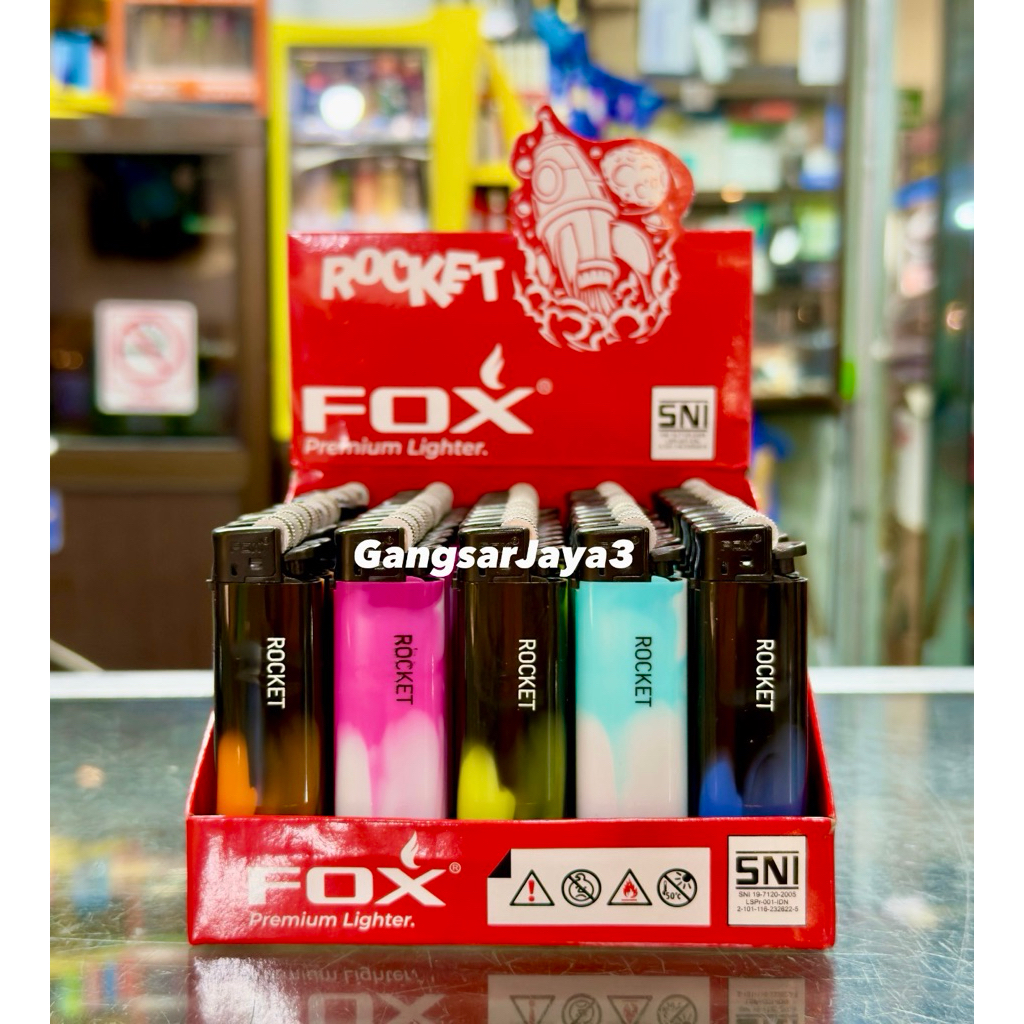 korek Fox Rocket mirip Cricket fusion 50 pcs