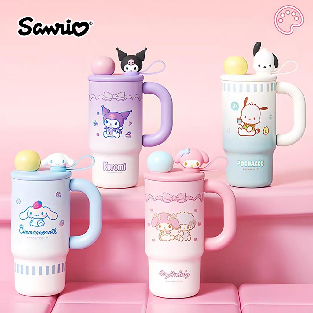 Botol Minum Mug Tumbler 3D Cinnamoroll Kuromi Melody Original Sanrio Mug Cangkir Tinggi Jus Milk Sus