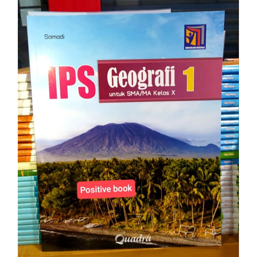 Buku IPS Geografi Kelas 10 SMA Kurikulum Merdeka Quadra