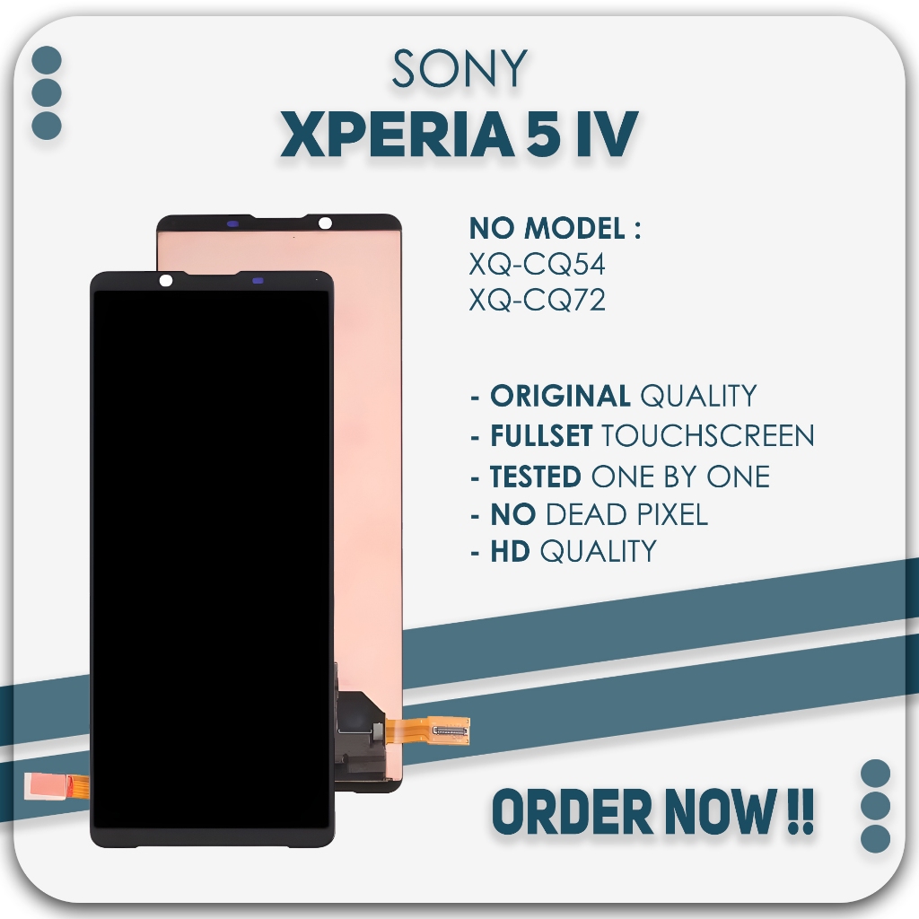 Grosir LCD Sony Xperia 5 IV - Fullset Touchscreen Original