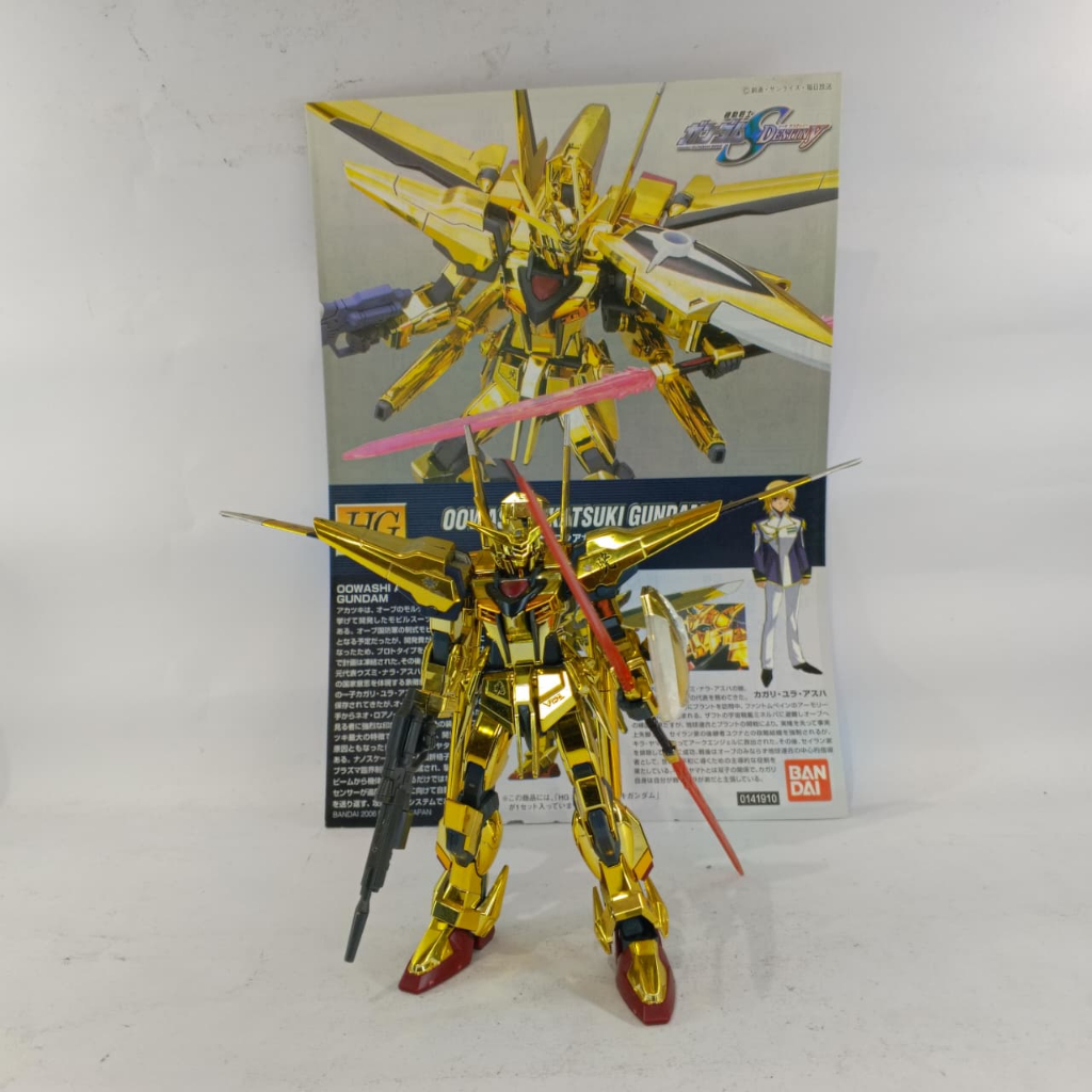 Bandai HG Oowashi Akatsuki Gundam / Gundam Seed Destiny 1/144 2nd Sudah Rakit HS374