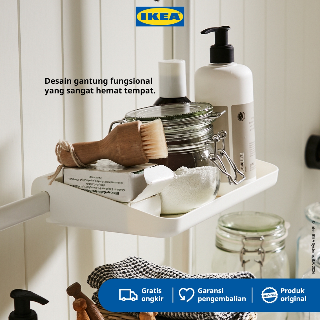 IKEA SUNNERSTA Rak Pengering Piring Serbaguna Putih