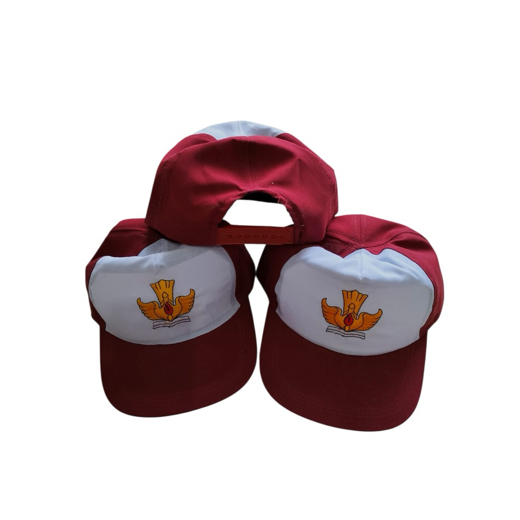 topi anak sd merah putih