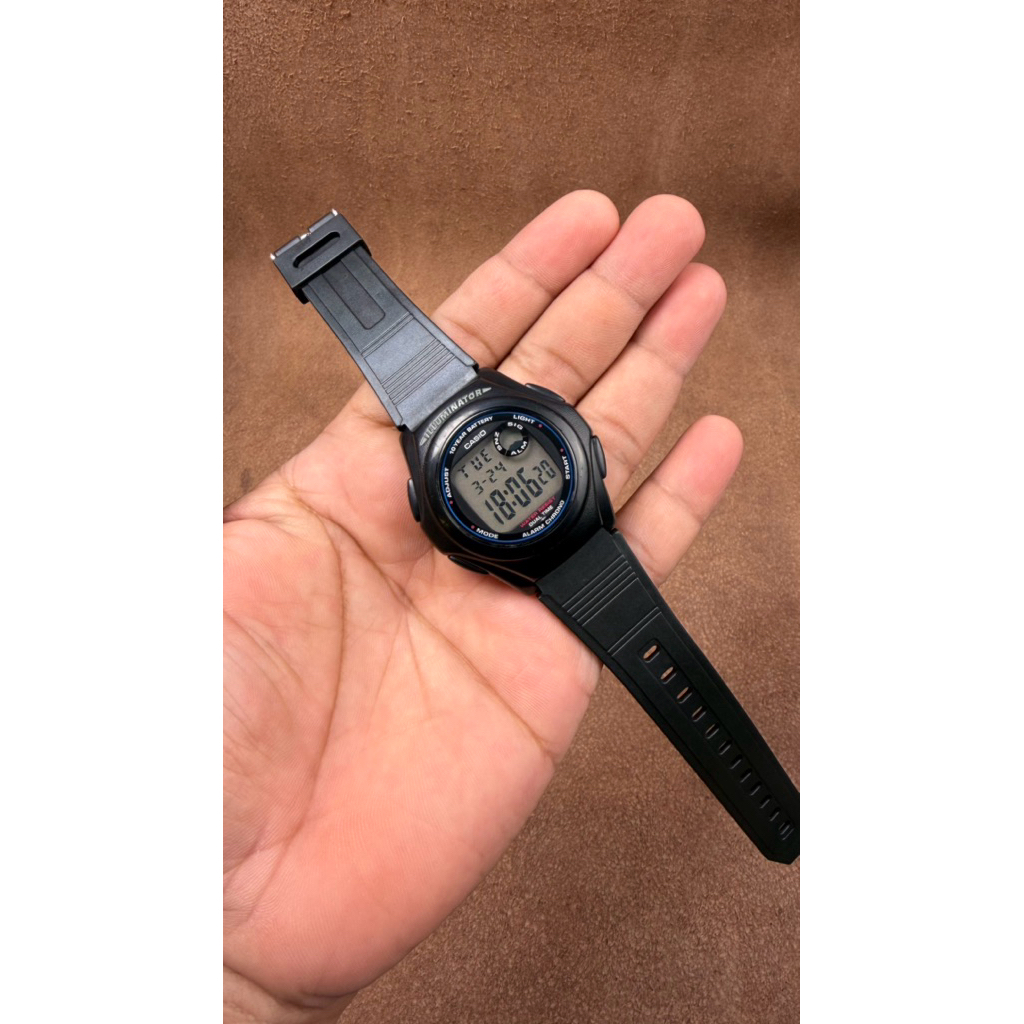 JAM TANGAN PRIA CASIO ILUMINATOR F200 QUARTZ ORIGINAL
