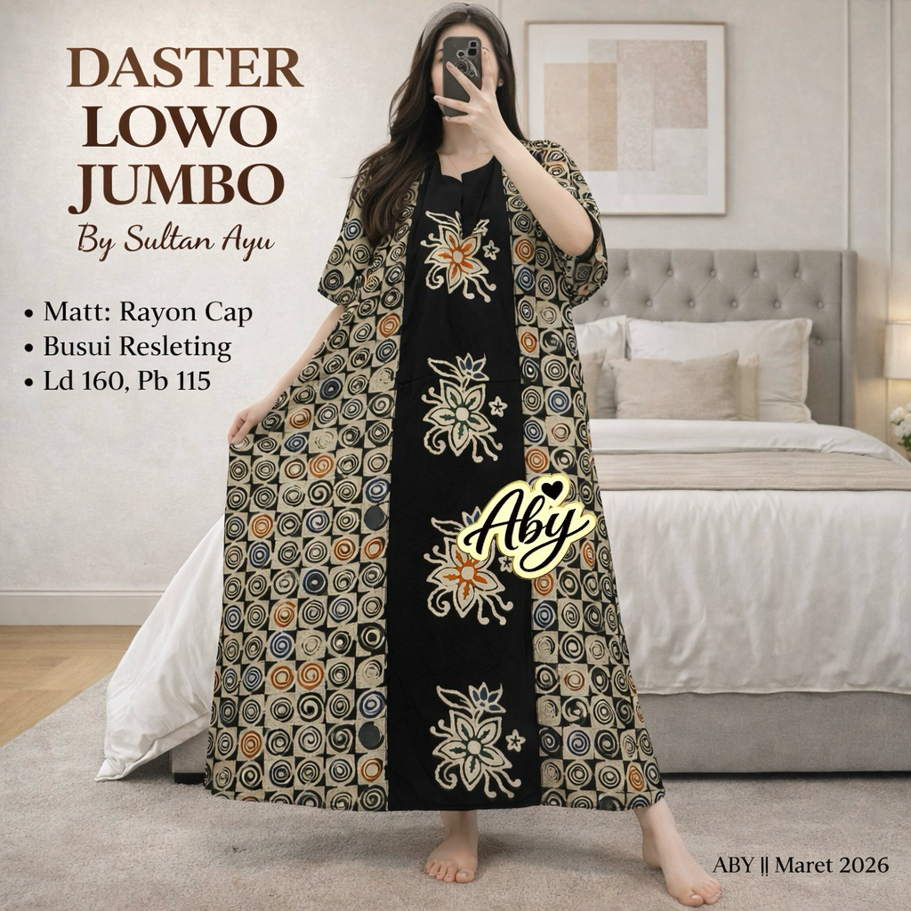 DASTER LOWO JUMBO CAP SULTAN AYU