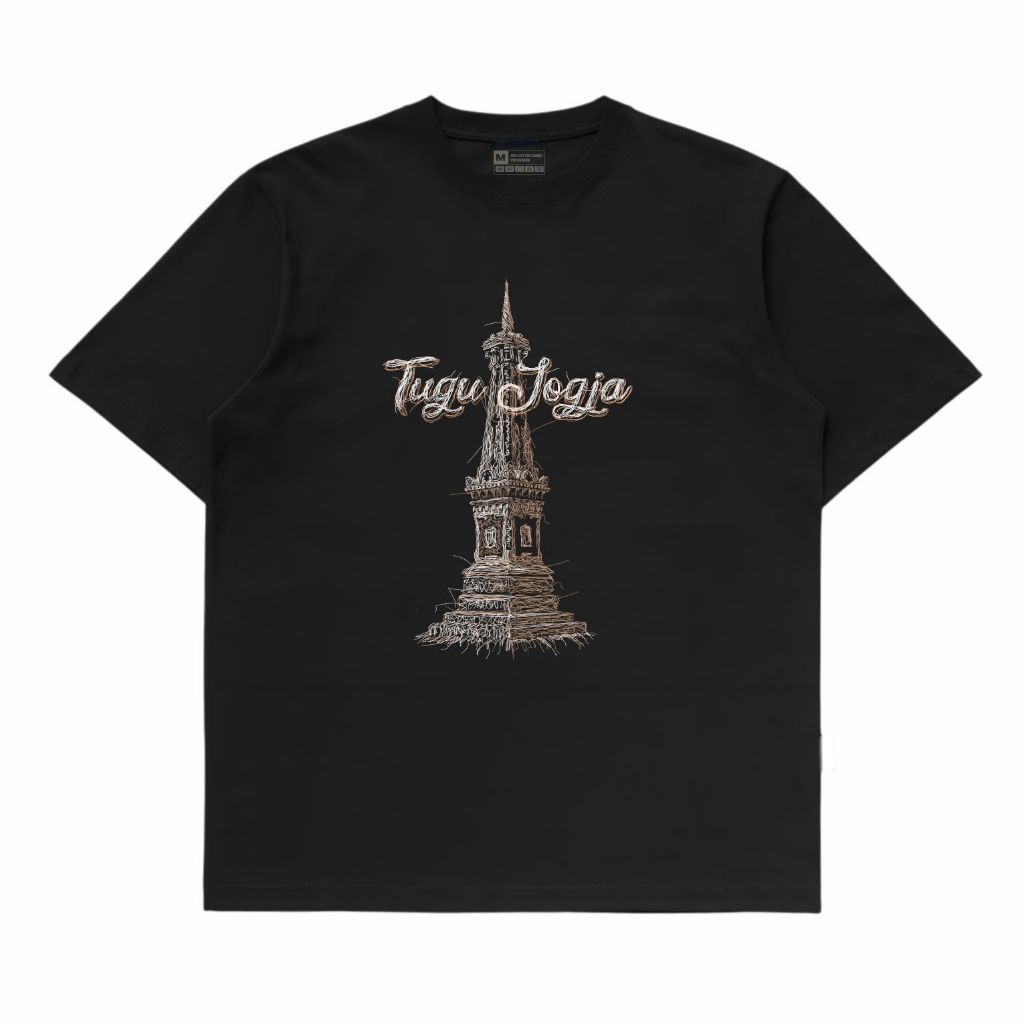Kaos Distro Yogyakarta Tugu Jogja Scrable