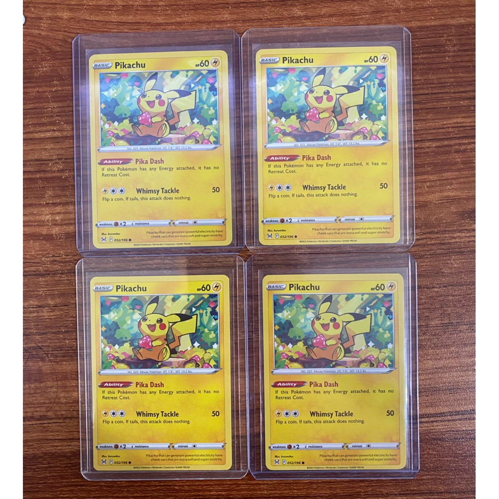 Basic Pikachu + Gira Holo