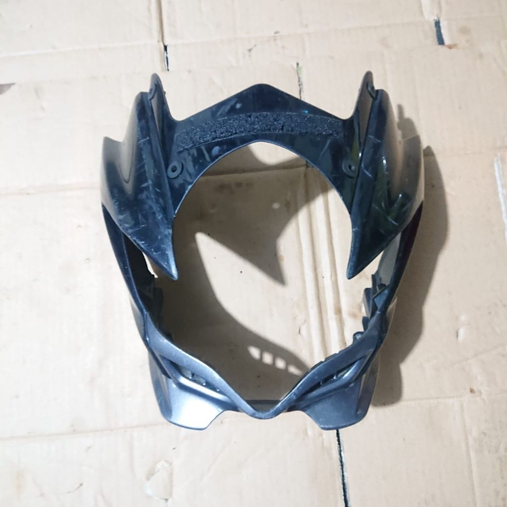 Cover Batok Kepala suzuki Satria FU Barong hitam 2010 2011 2012 Original Copotan siap pasangBatok De