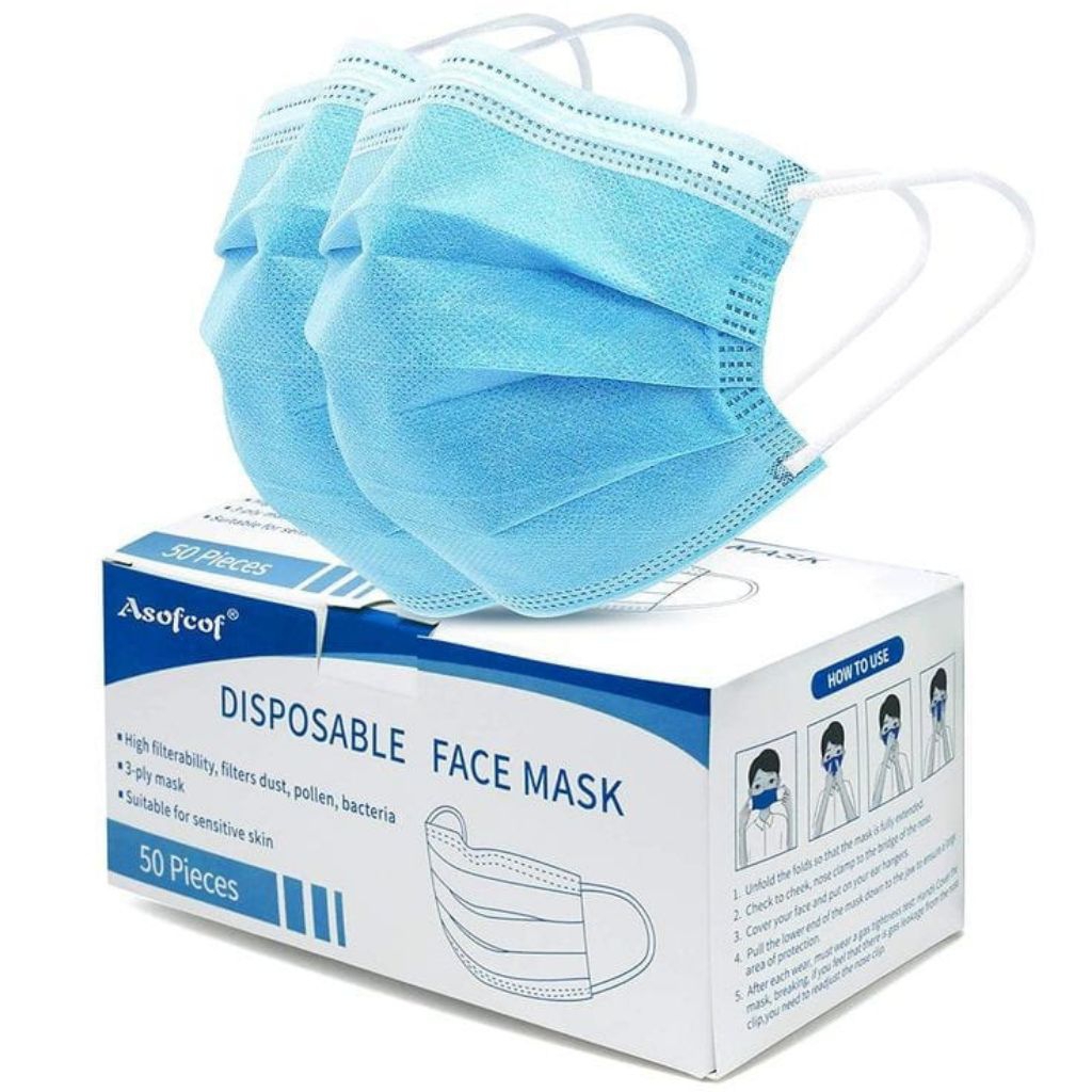 Masker Earloop 3ply