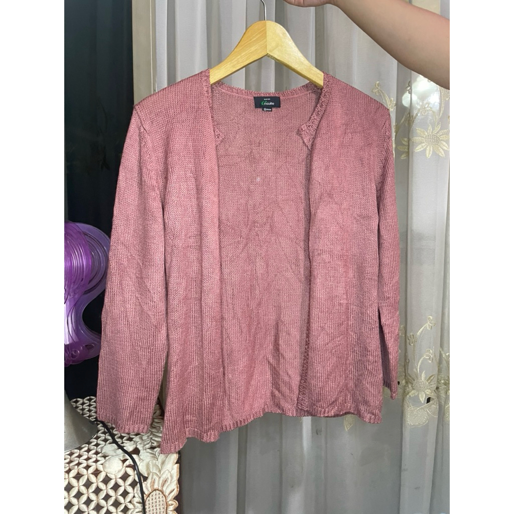 Cardigan Dusty Pink Preloved