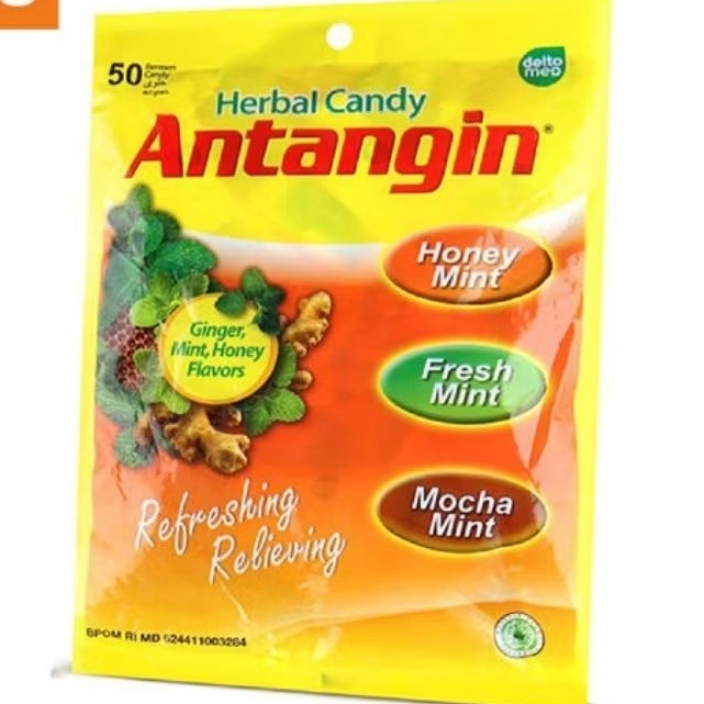 Antangin permen herbal - antangin herbal candy - antangin permen