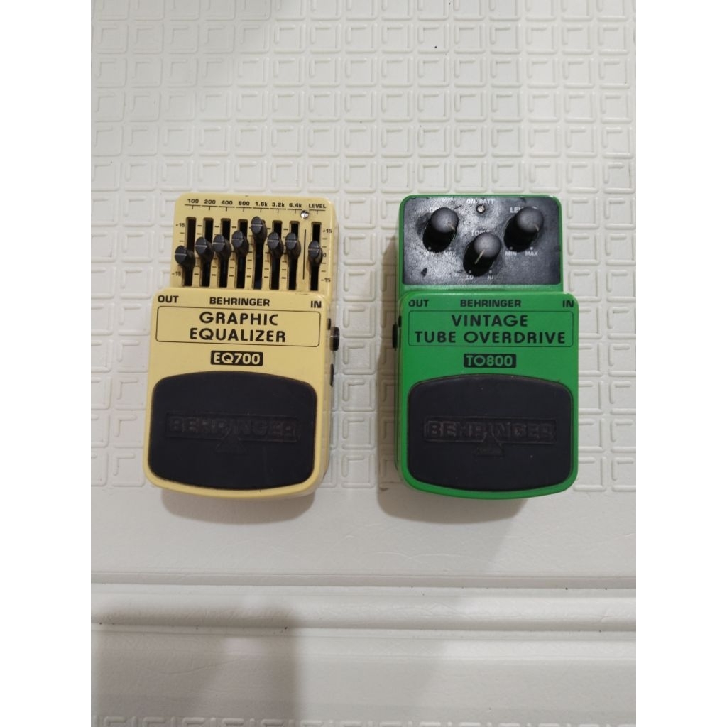 BEHRINGER EQ700 + BEHRINGER TO800