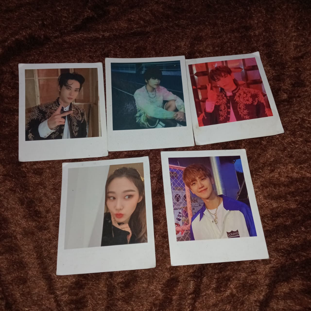 Polaroid NCT 127 Aespa NCT Dream Doyoung Haechan Mark Taeyong Jaemin Official