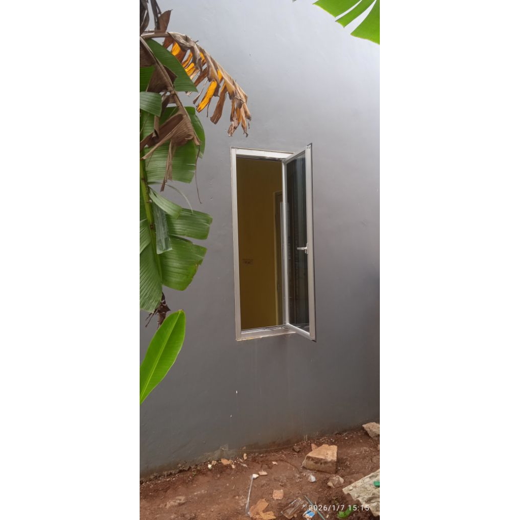 Jendela aluminium minimalis