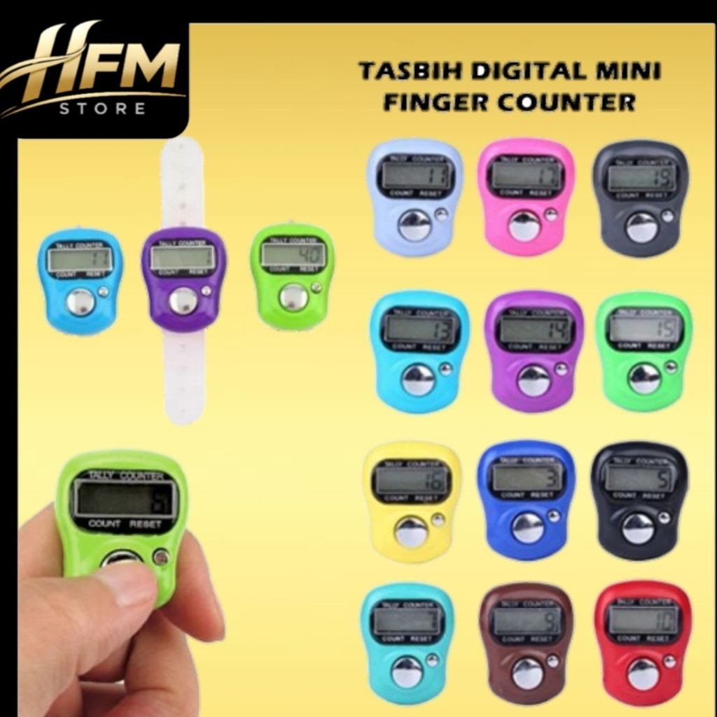 tasbih digital hand counter tasbih
