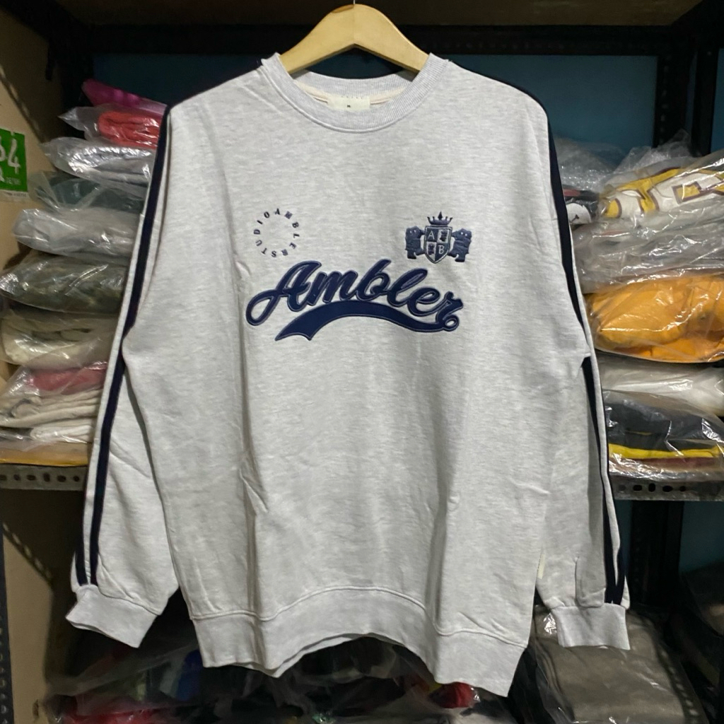 Ambler Sweatshirt Grey Size M 71x62