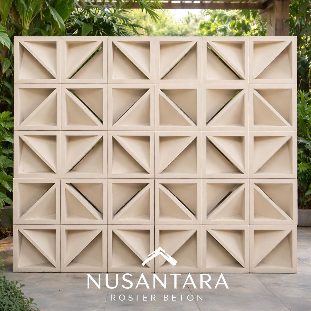 Roster Beton Minimalis motif terbaru | roster beton anti tampias 20x20 Kualitas super