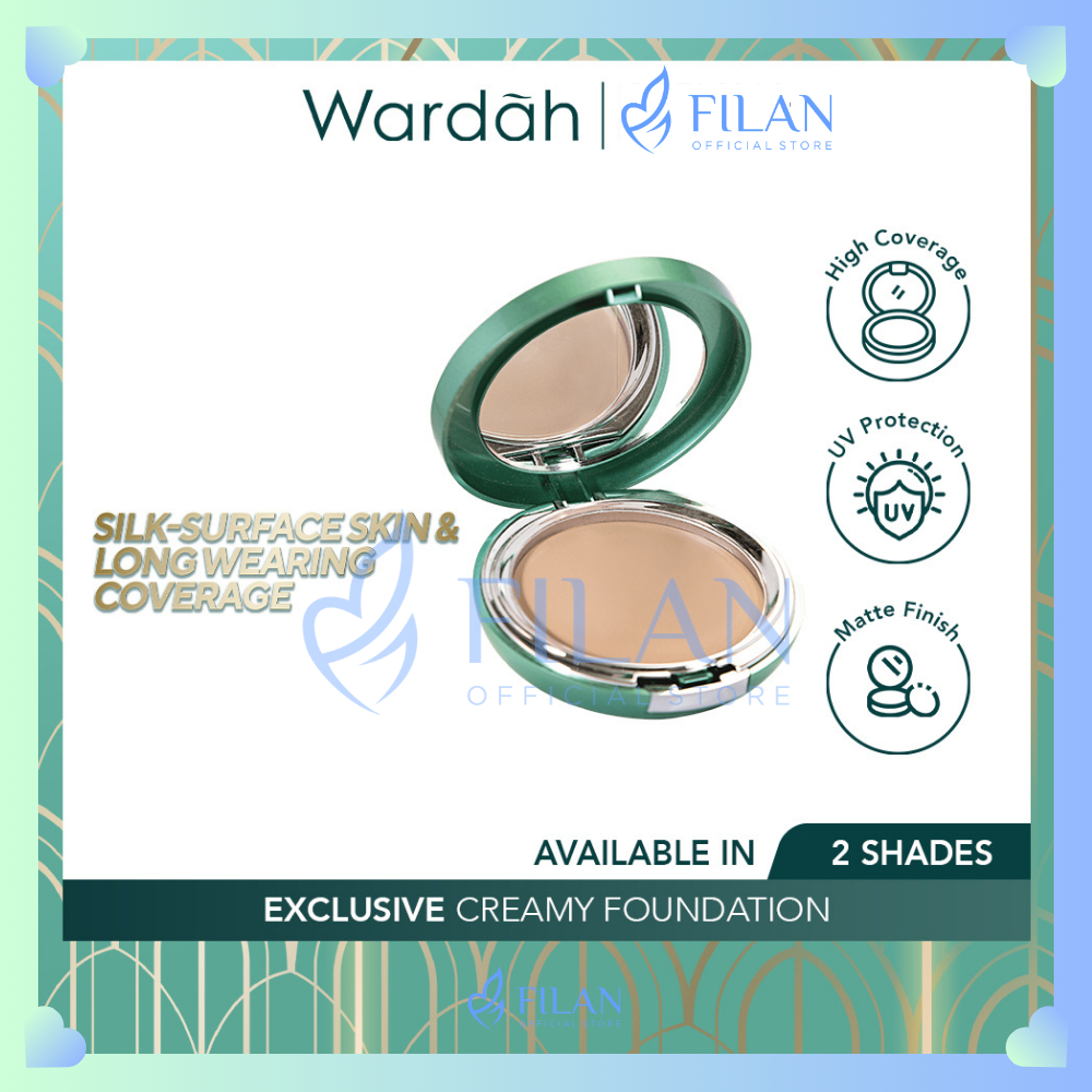 WARDAH Exclusive Creamy Foundation 12gr (Bedak Basah)