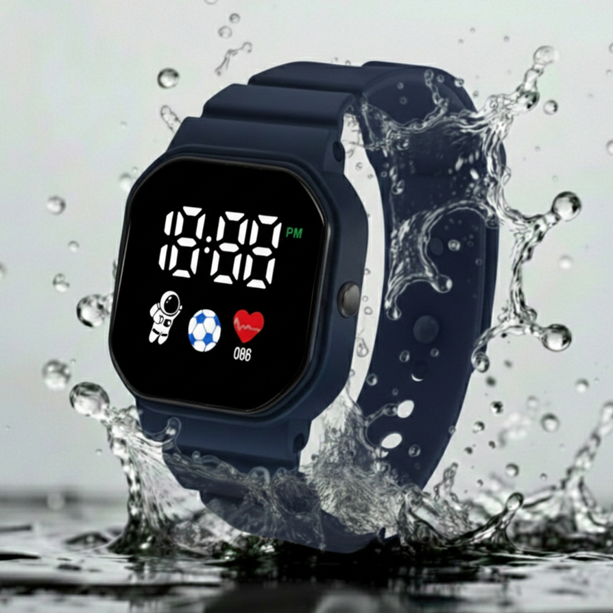 jam tangan anak cowok cewek anti air keren sport