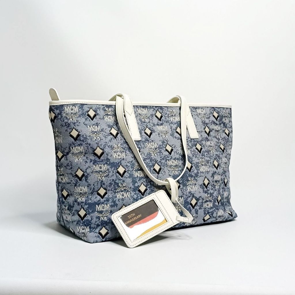 MCM SHOPPER TONI CANVAS MEDIUM