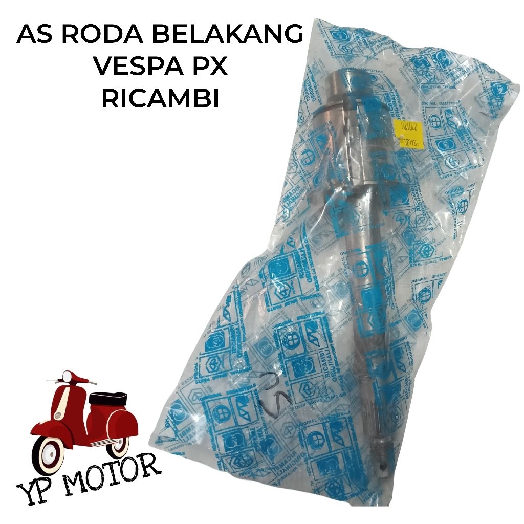 RICAMBI As Roda Belakang Vespa Super PX 78 Sparepart Vespa Aksesoris Vespa Variasi Vespa Sukucadang 