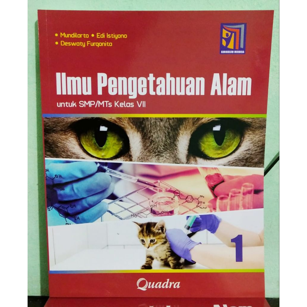 Buku IPA Kelas 7 SMP Kurikulum Merdeka Quadra